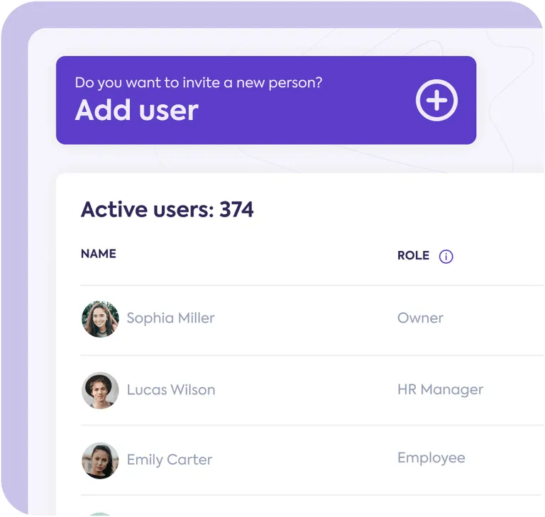 Inviting the team to Papervee