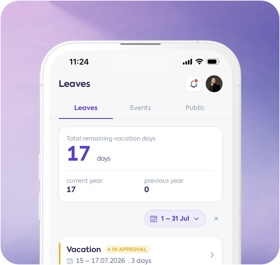 Papervee - Leave requests