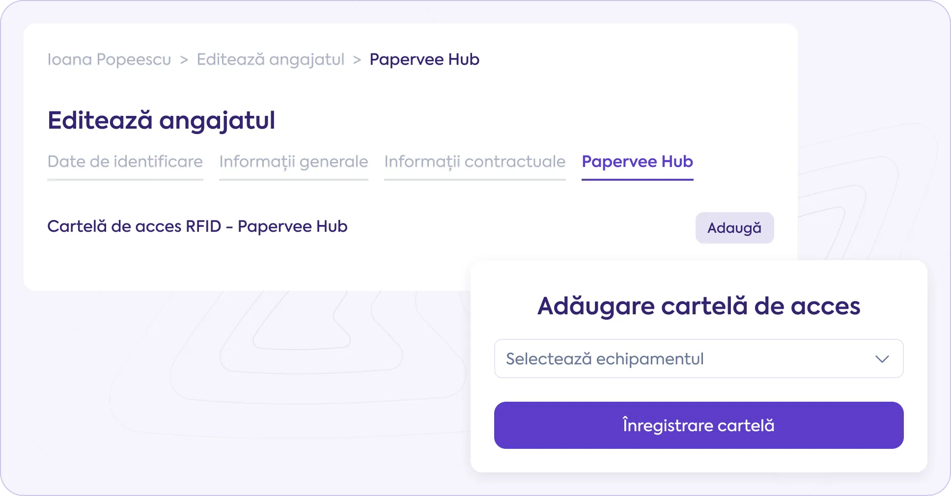 Papervee - Hub - Instructions